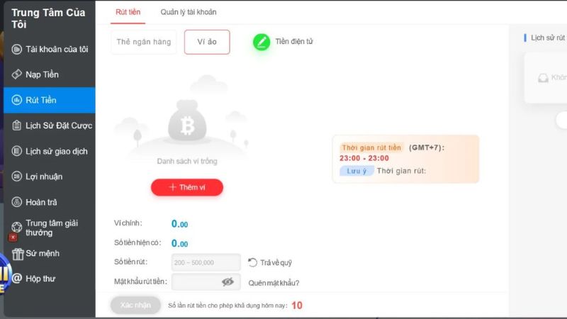 Ga62 có rút được tiền không